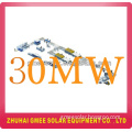 solar power plant for manufacturing solar module